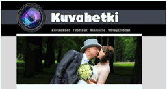 Desktop Screenshot of kuvahetki.com